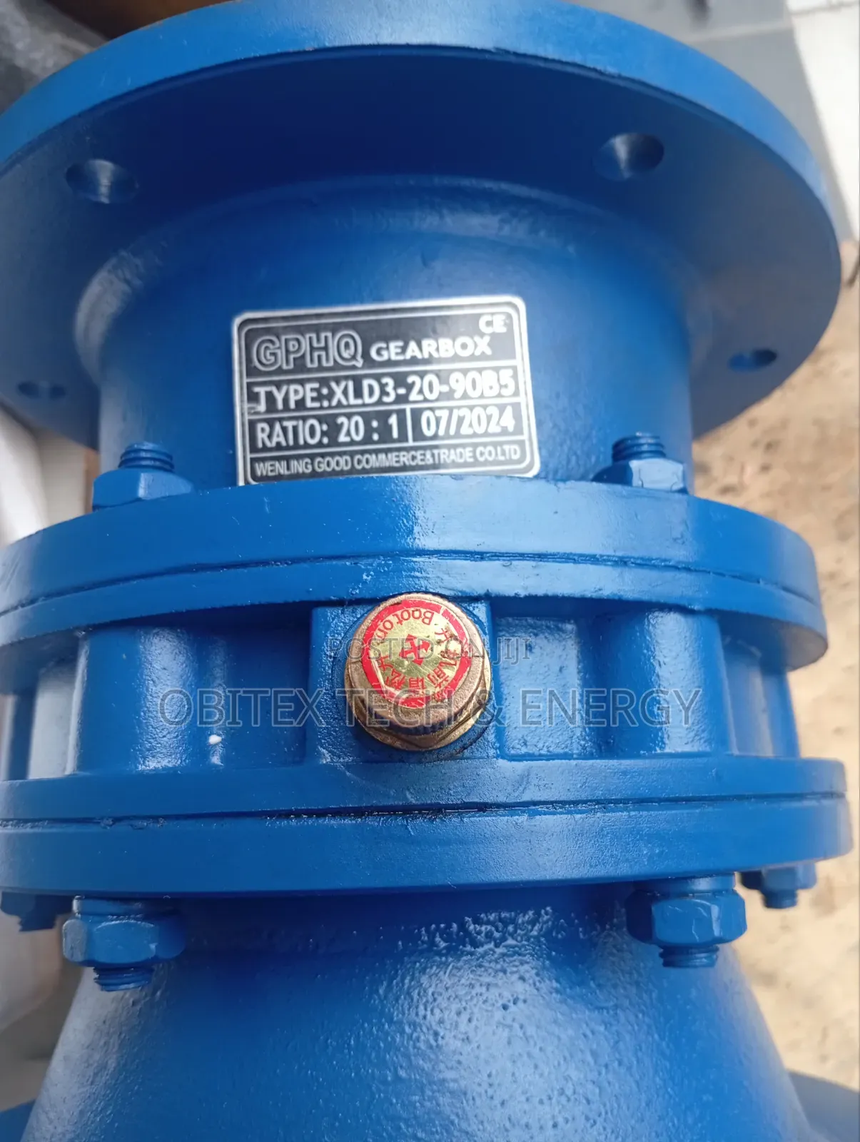 GPHQ Xld2-40-80b5 Cycloidal Gear Reducer Gearbox – 40:1 Speed Reducer