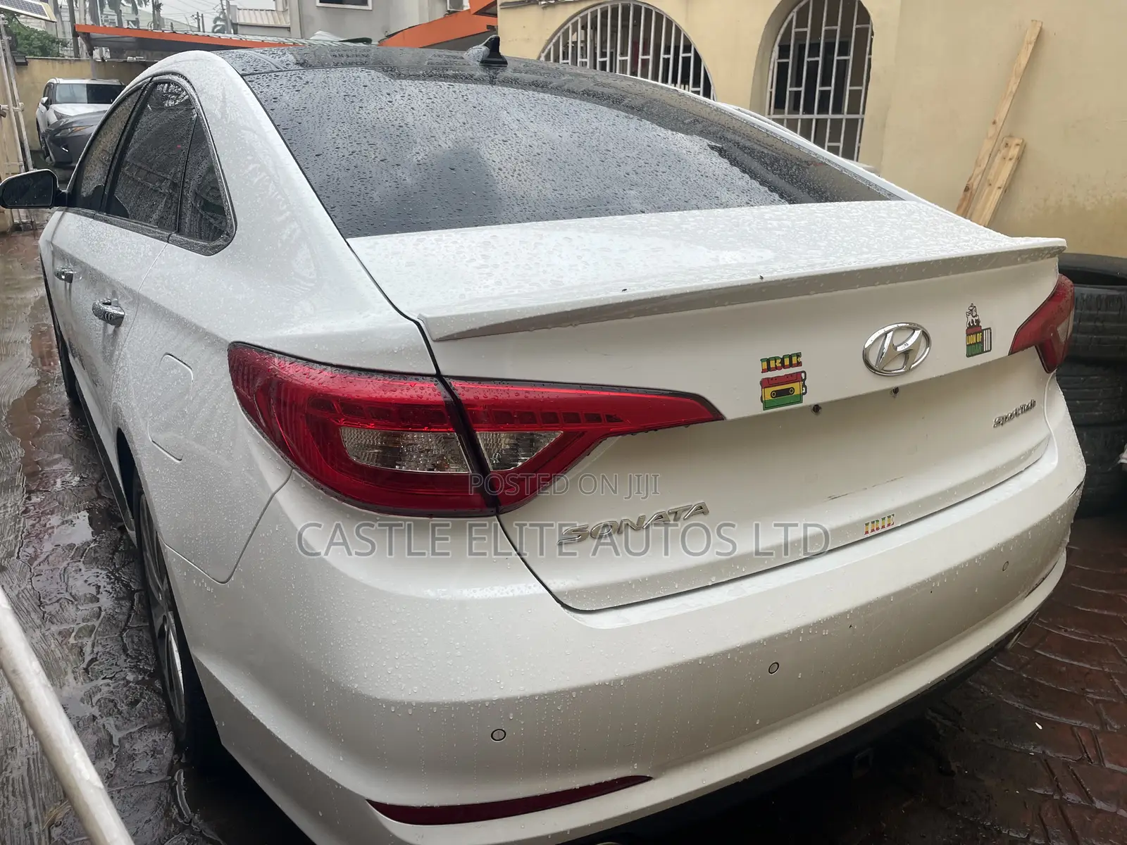 Hyundai Sonata Limited Sedan FWD (2.4L 4cyl 6A) 2017 White