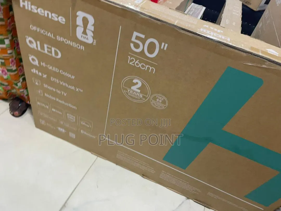 Hisense 50-Inches Qled Smart Tv With Stunning Picture Quality