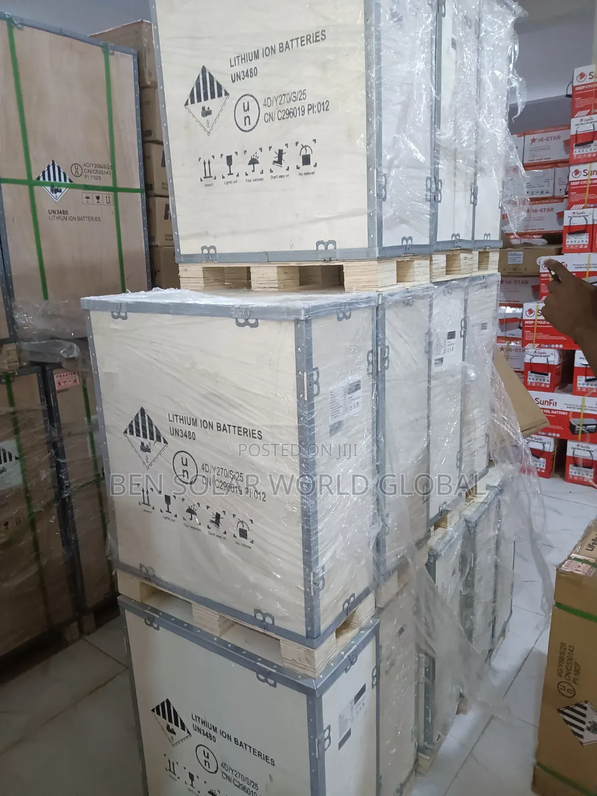 6.5kwh Hyper Solar Lithium Battery 51.2v