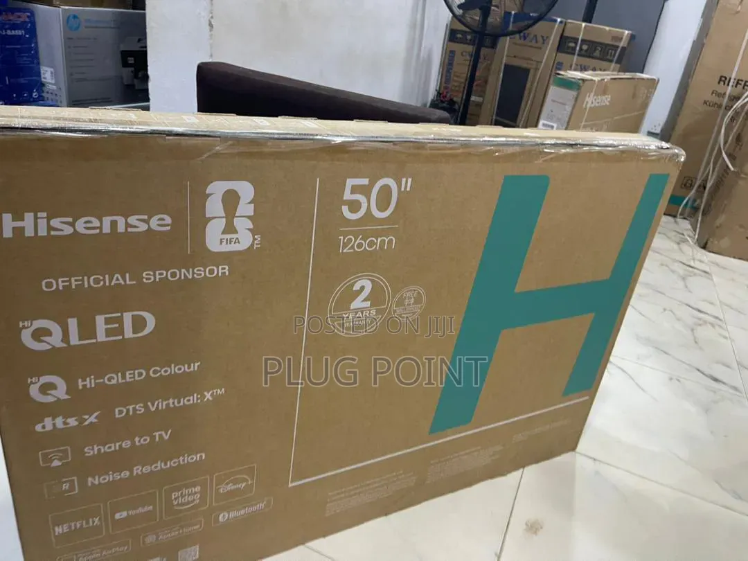 Hisense 50-Inches Smart Qled Tv – Crystal Clear Display