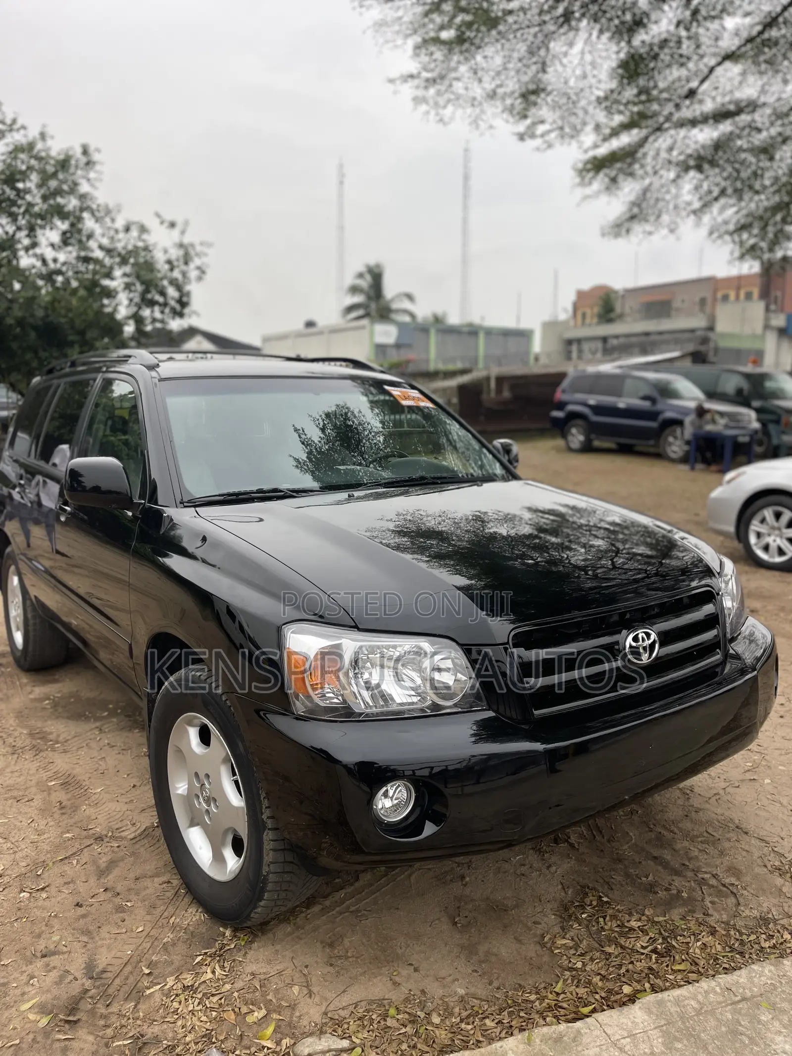 Toyota Highlander V6 2005 Black