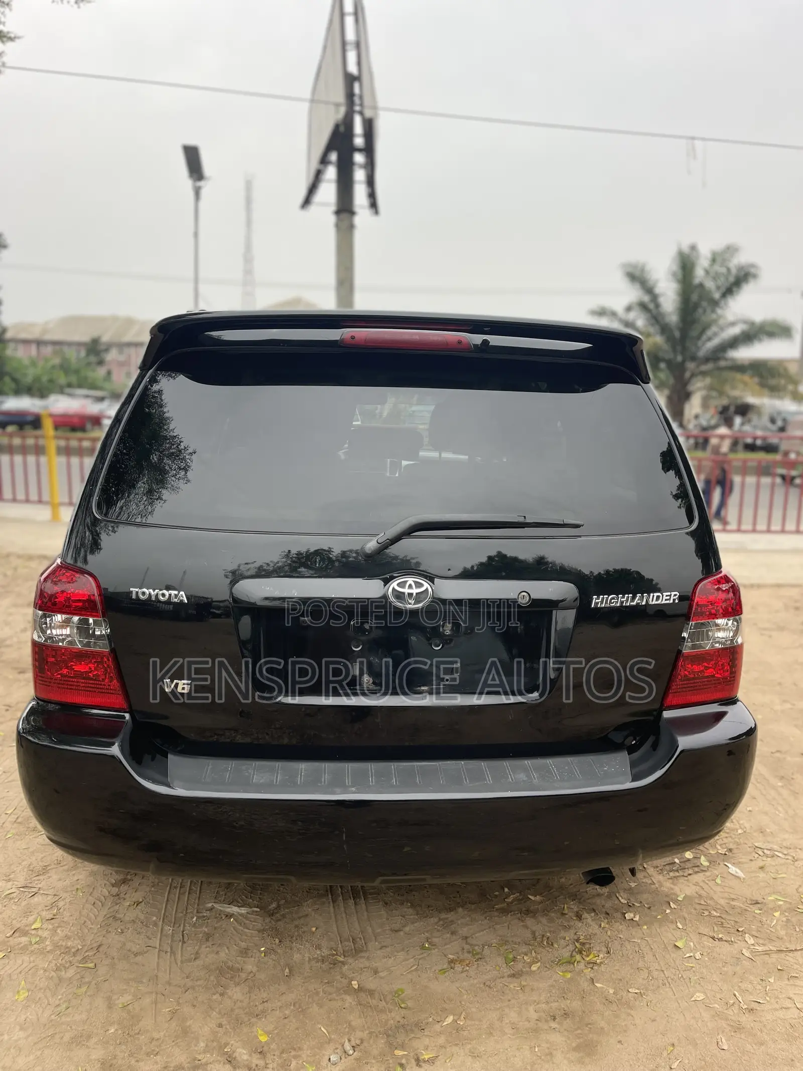 Toyota Highlander V6 2005 Black