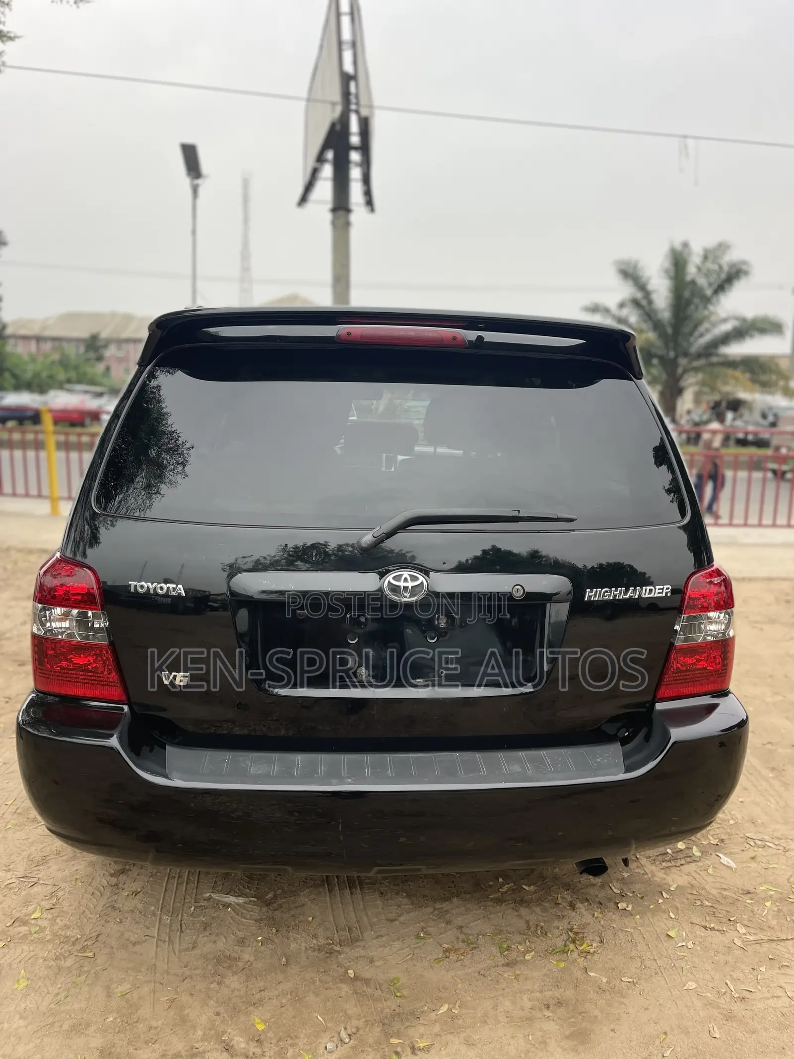 Toyota Highlander V6 2005 Black