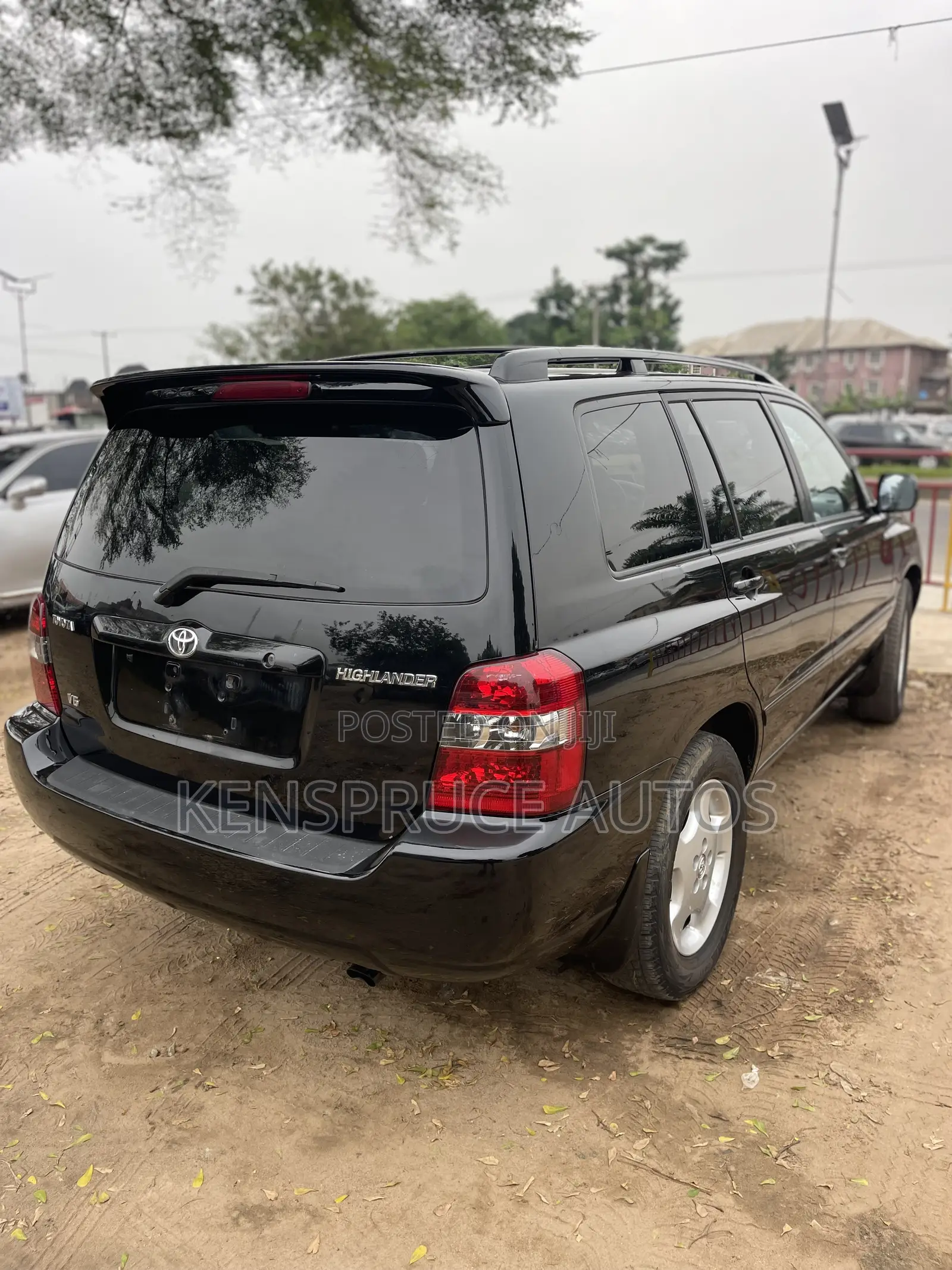 Toyota Highlander V6 2005 Black