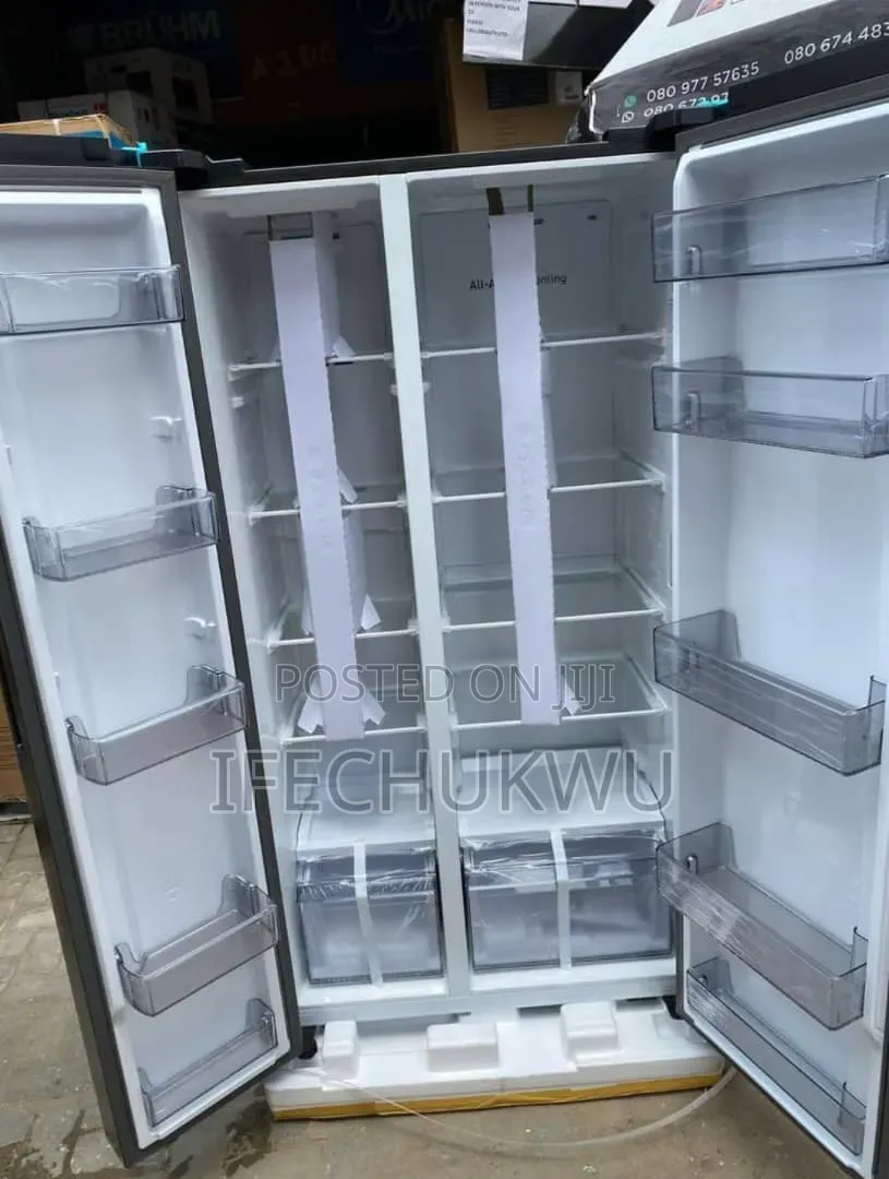 Original Samsung 20 Years Warranty Side by Side Inverter Fridge Copper