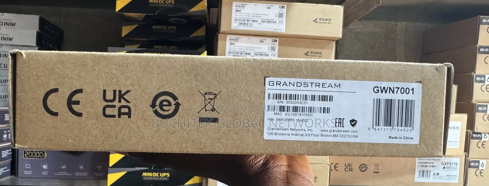 Grandstream Gwn70001 VPN Gigabit Router.