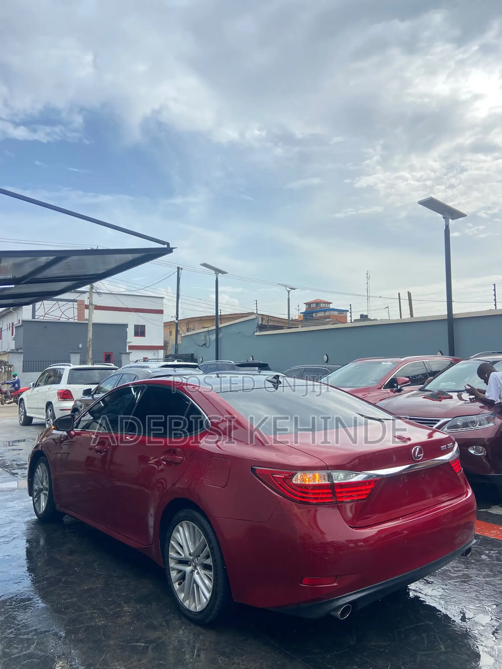 Lexus ES 2014 Burgundy