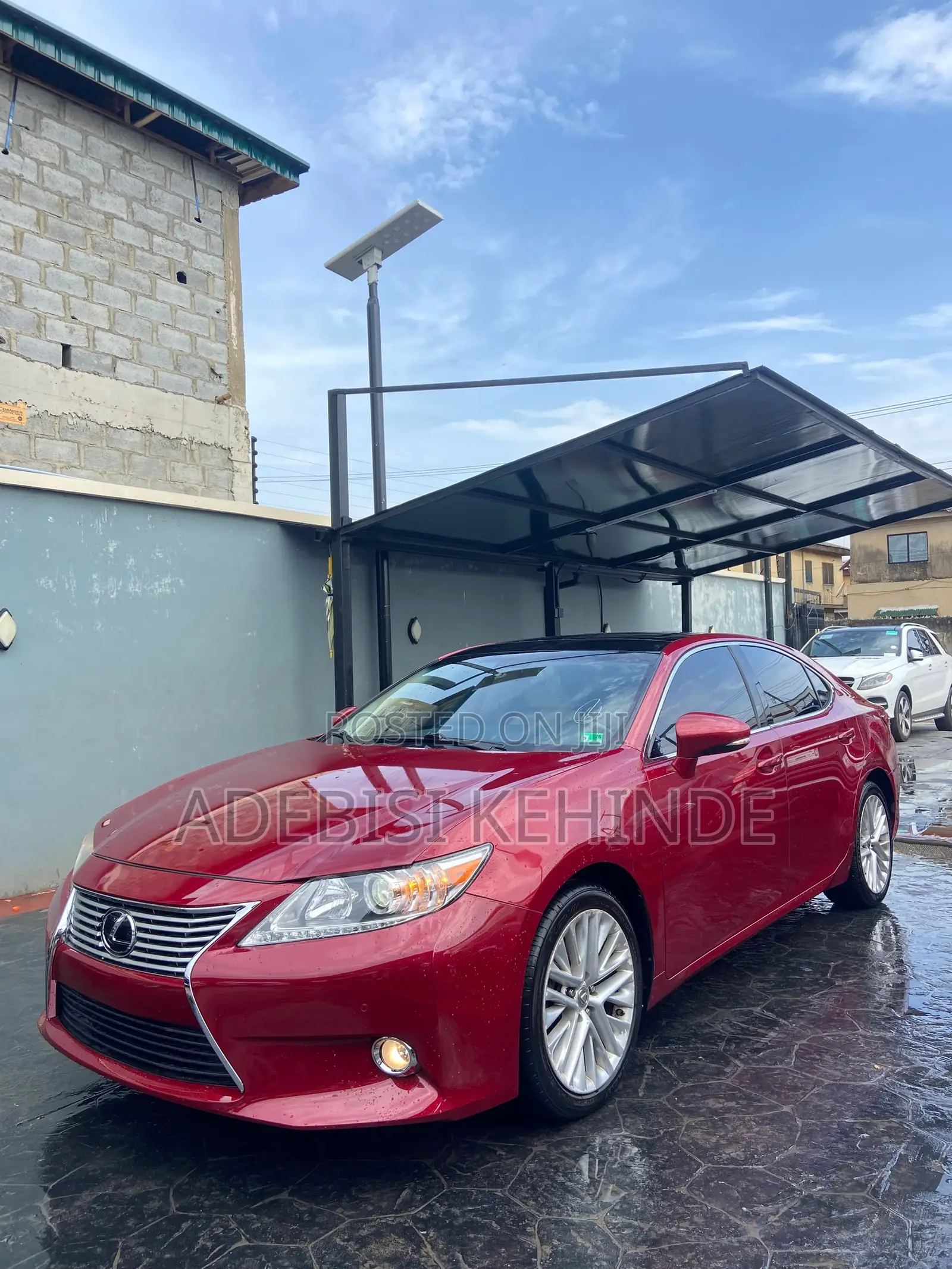 Lexus ES 2014 Burgundy