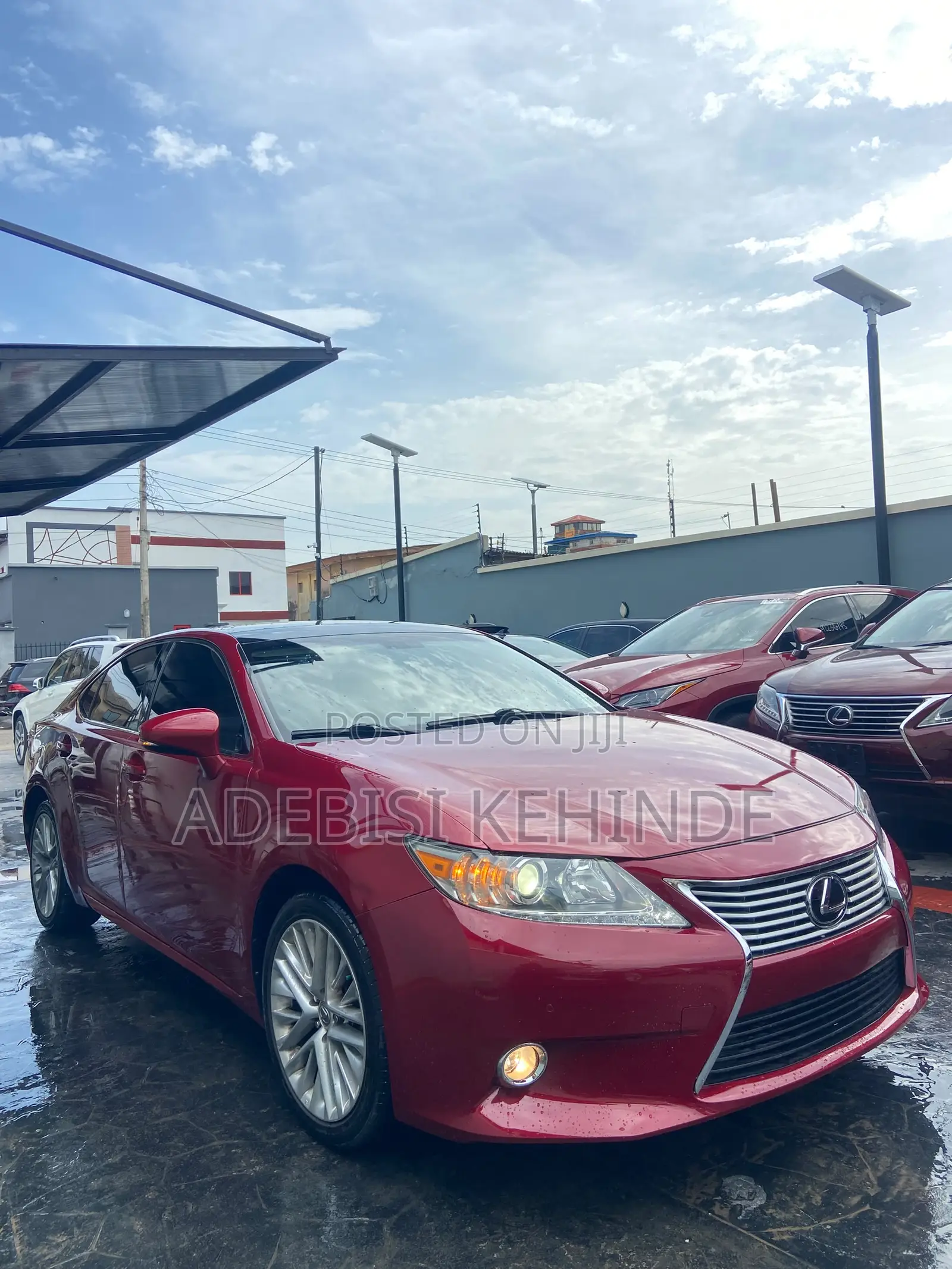 Lexus ES 2014 Burgundy