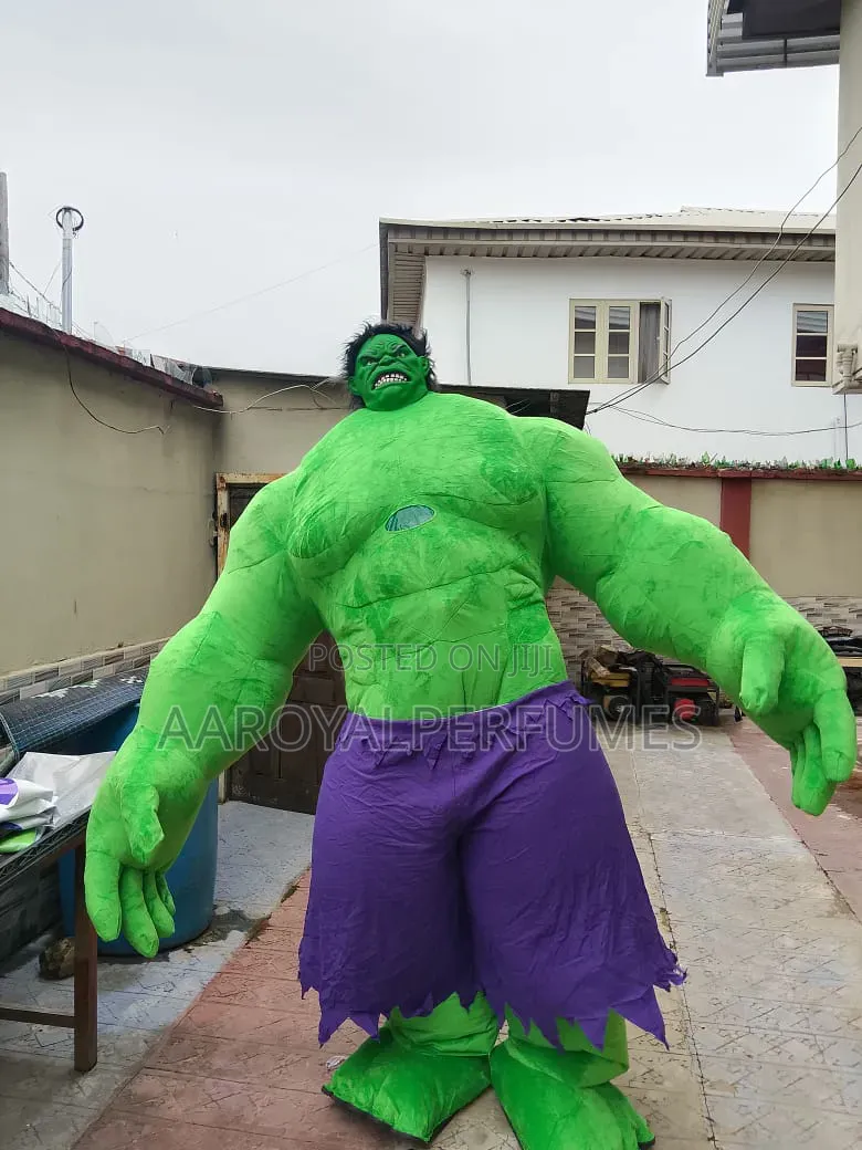 Incredible Hulk Mascot