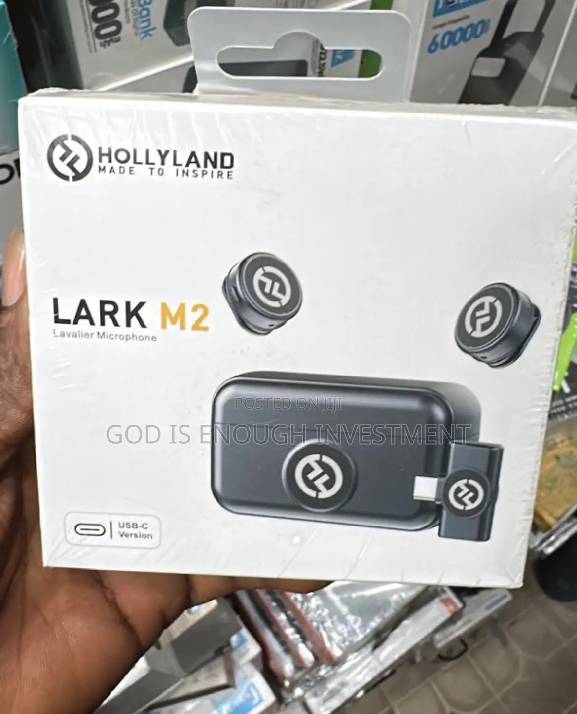 Hollyland Lark M2 Content Wireless Lavalier Microphone(Noise Canceled)