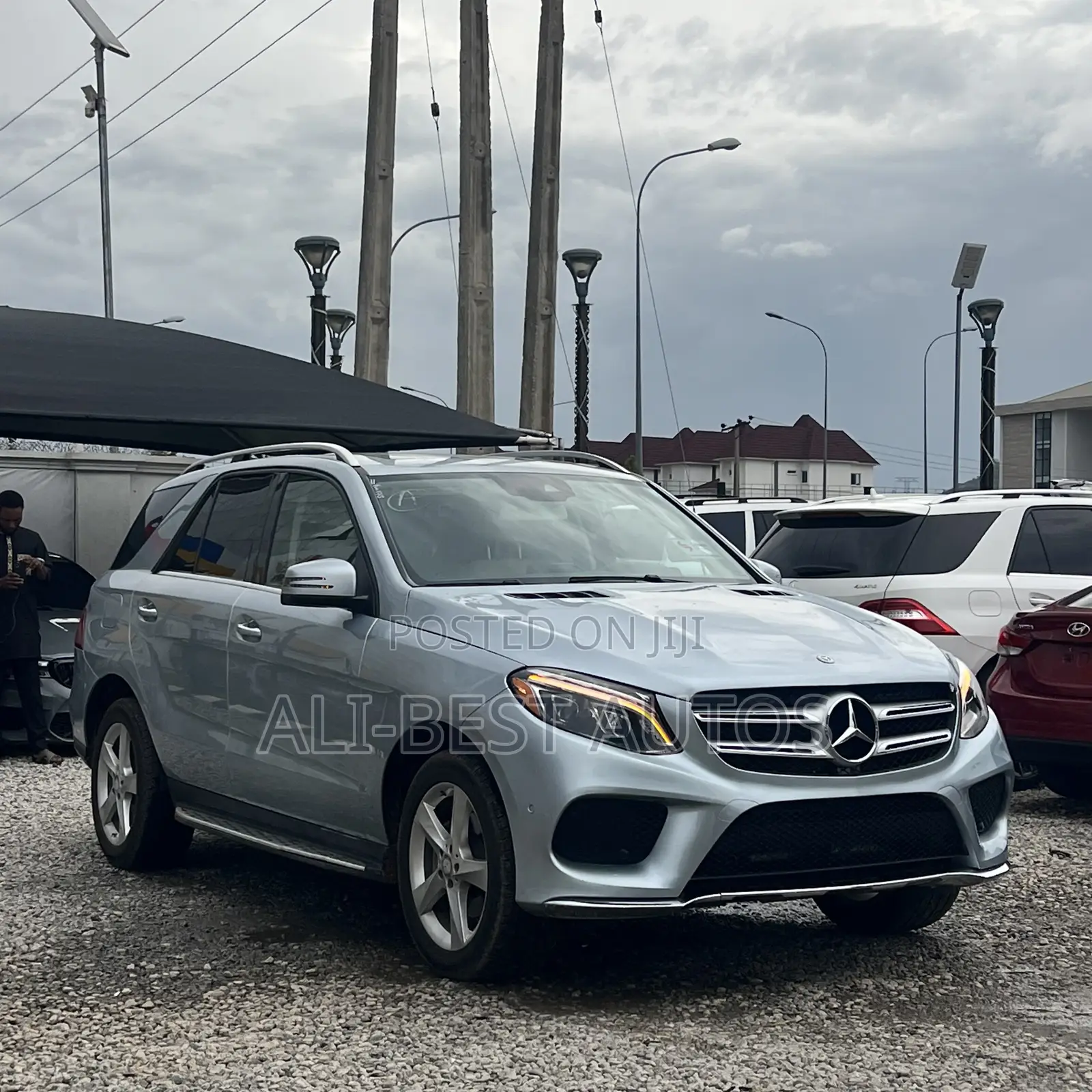 Mercedes-Benz GLE-Class 2017 Silver