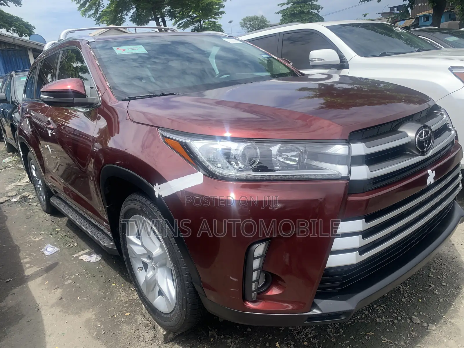 Toyota Highlander Limited 4dr SUV AWD (3.5L 6cyl 6A) 2015 Maroon