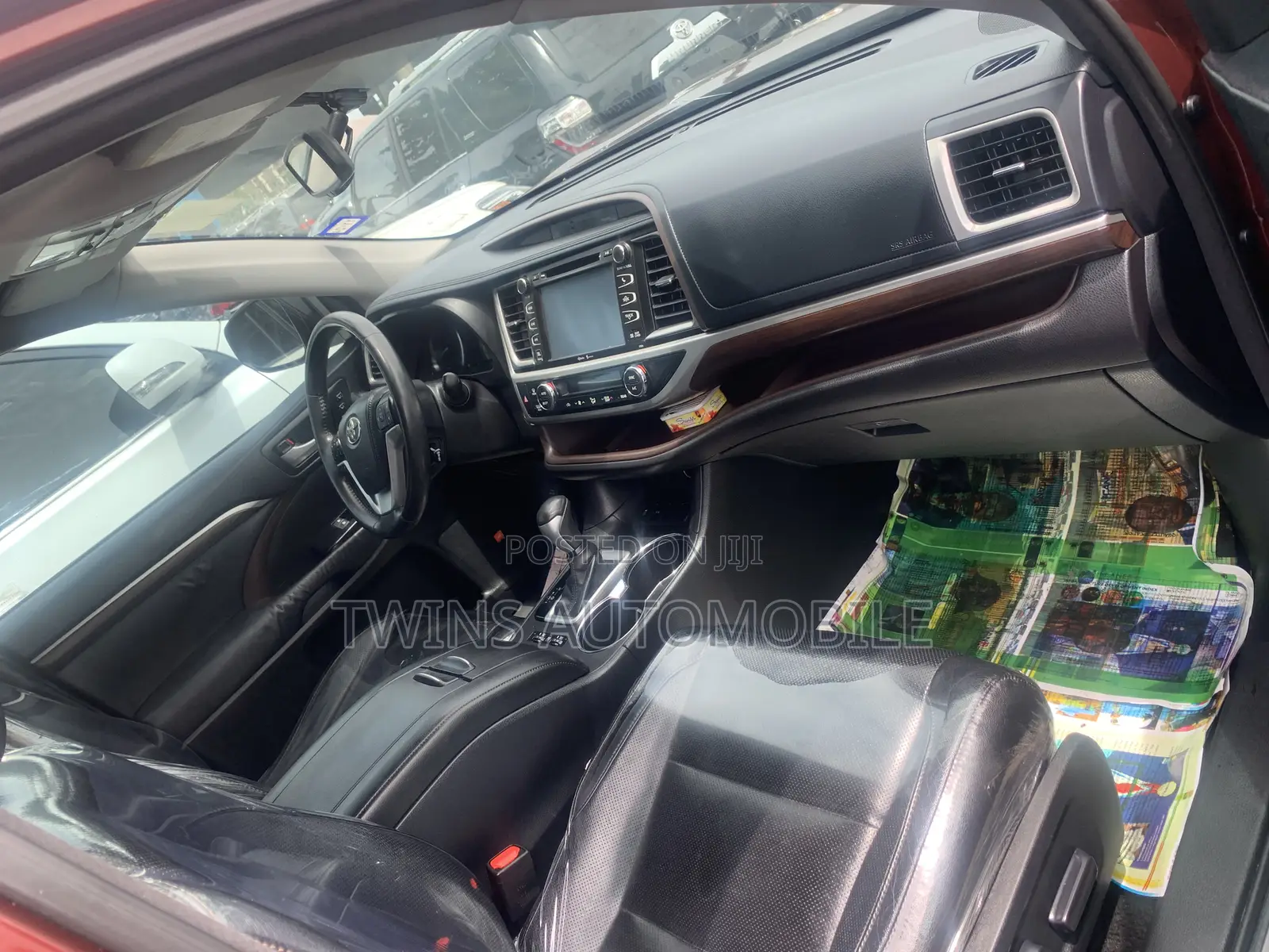 Toyota Highlander Limited 4dr SUV AWD (3.5L 6cyl 6A) 2015 Maroon