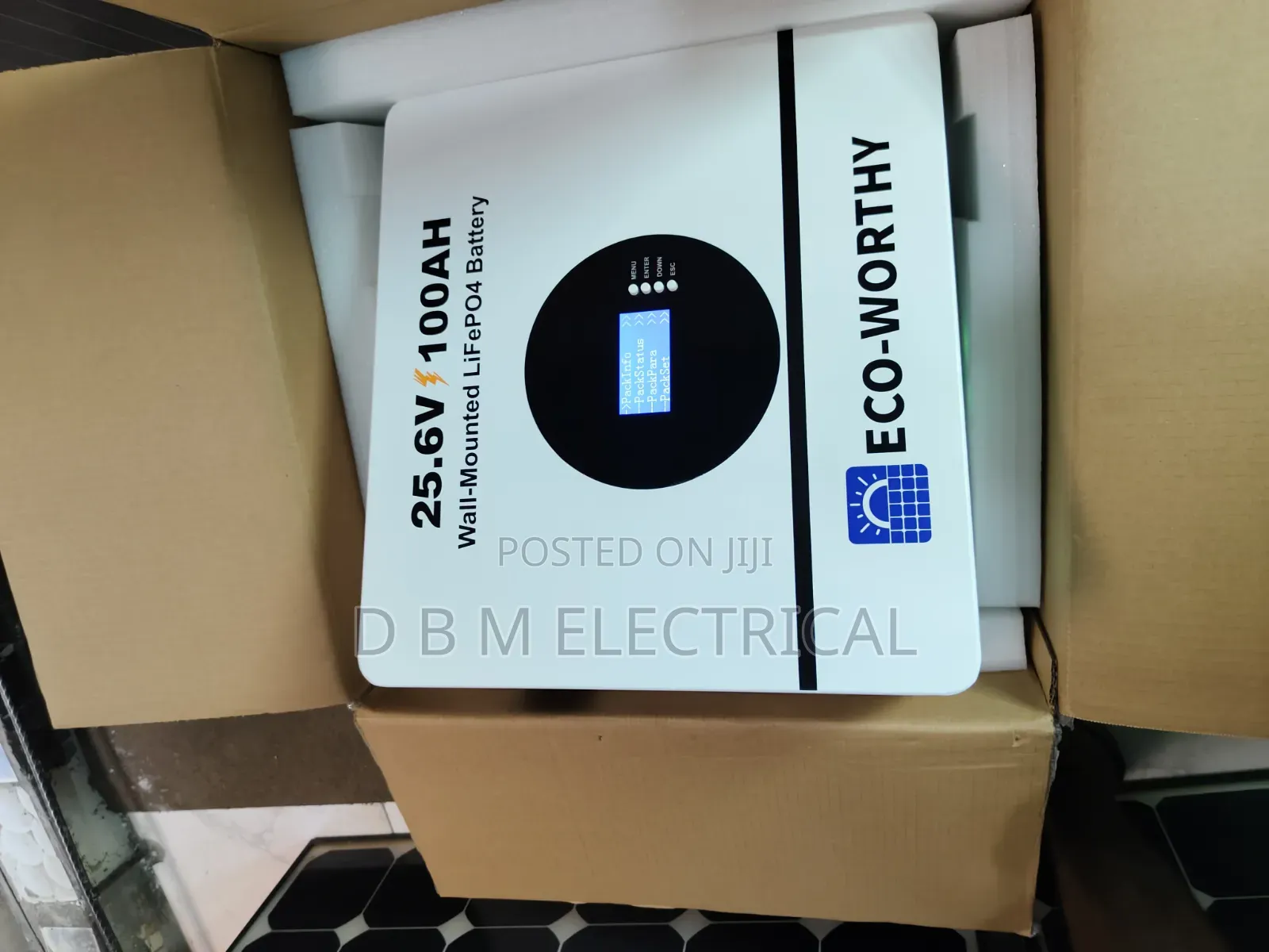 Eco Solar Lithium Battery 25kwh 24v