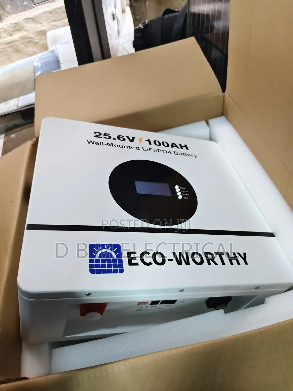 Eco Solar Lithium Battery 25kwh 24v