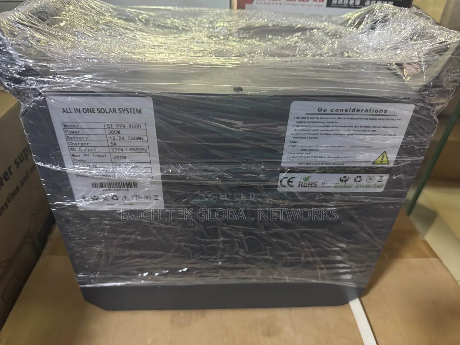 Skytecc X500 500wh 300watts Portable Power Station.