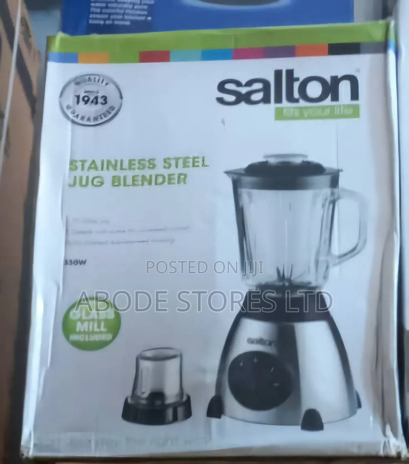 330w Stainless Steel Blender With Mill