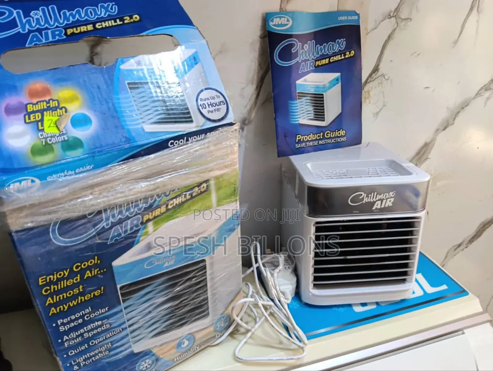 2-in-1 Humidifier / Aircooler, Durable Longlasting, Chills 100%