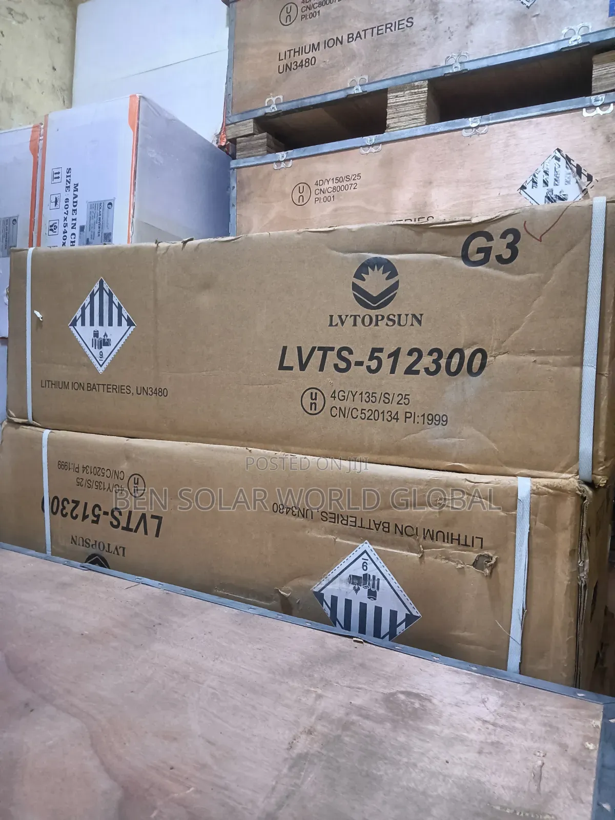 16kwh Lvtopsun Lithium Solar Battery 51.2v