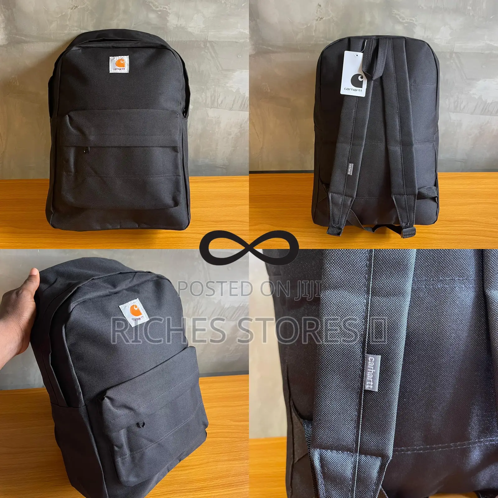Carhartt Backpacks Available in Black and Brown