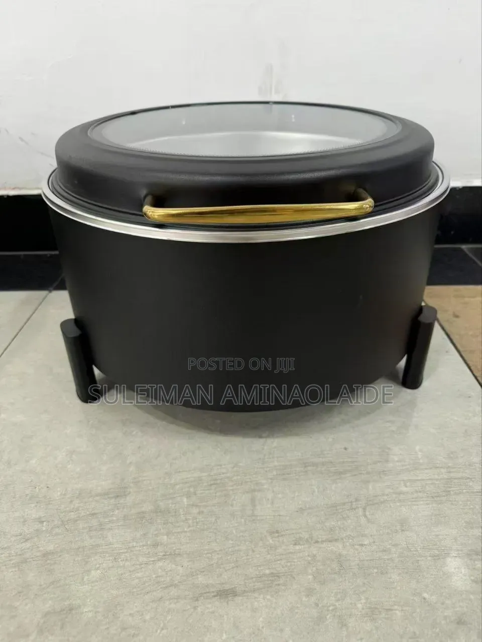 Top Notch Luxury Quality Sliver Black Gold Chaffing Dish