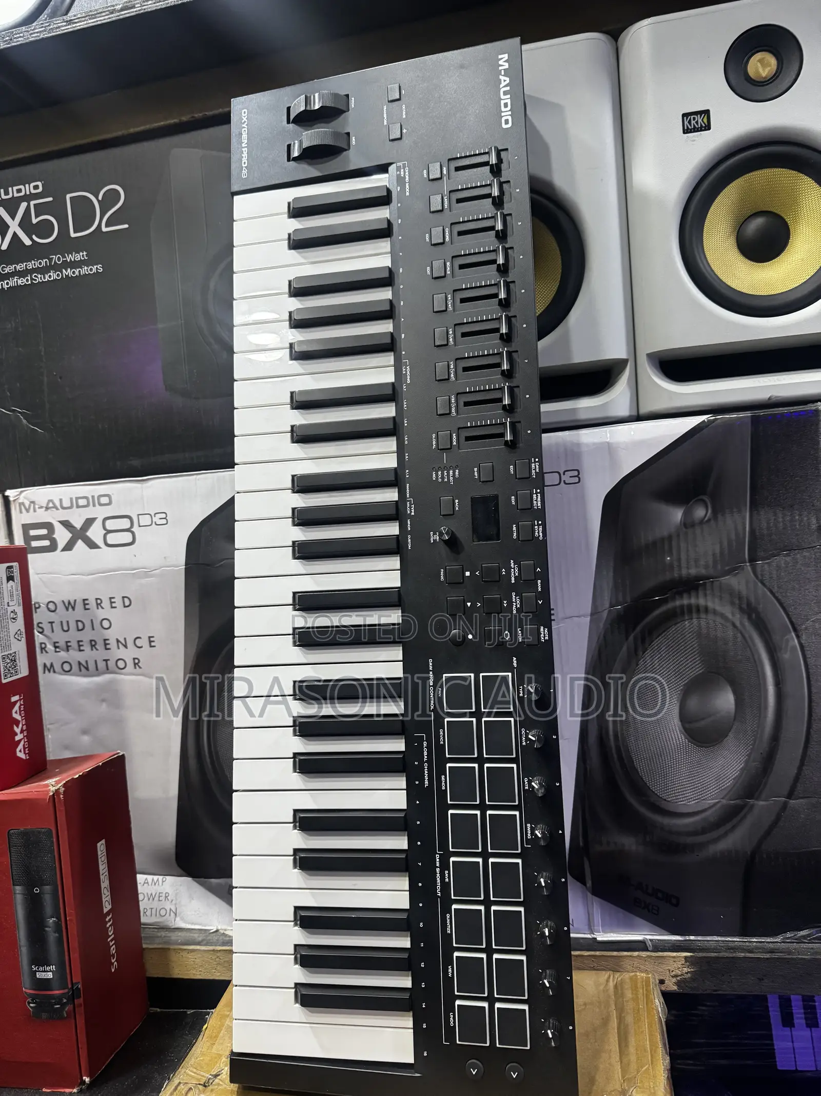 M Audio Oxygen Pro 49 Uk Used Keyboard
