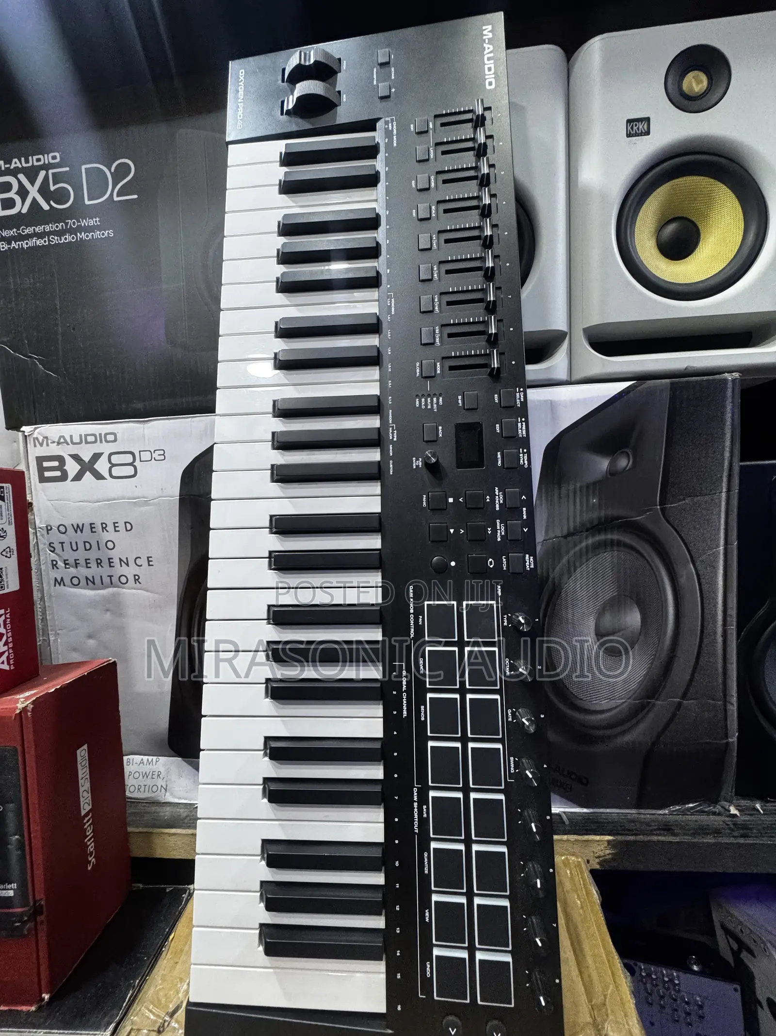 M Audio Oxygen Pro 49 Uk Used Keyboard