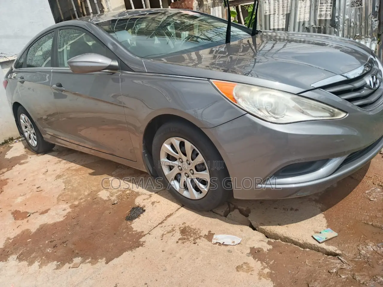 Hyundai Sonata Limited 2.0T Sedan (2.0L 4cyl 6A) 2013 Gray