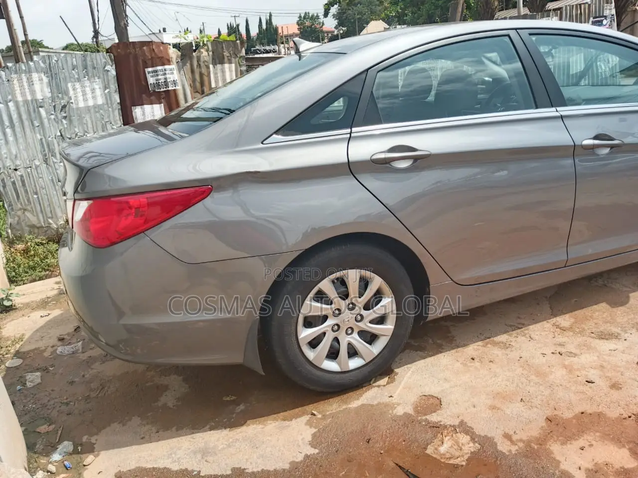 Hyundai Sonata Limited 2.0T Sedan (2.0L 4cyl 6A) 2013 Gray