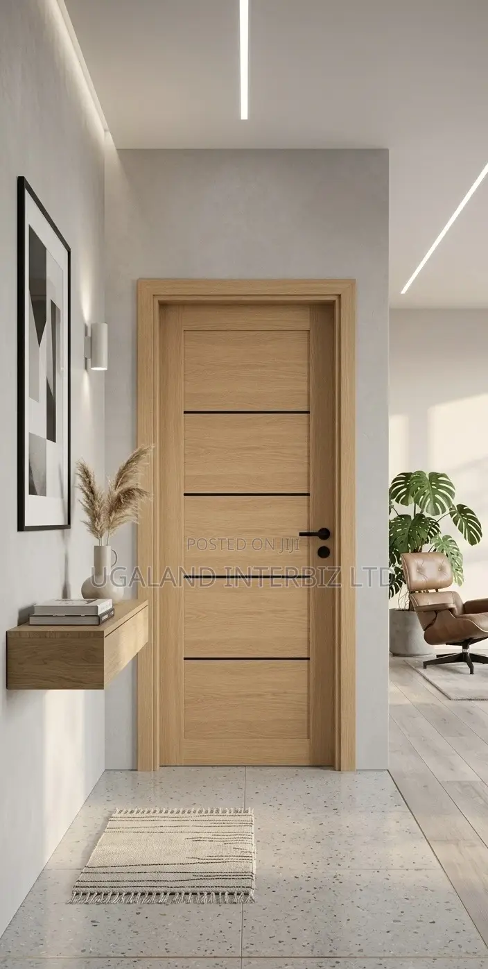 Modern Natural Oak Door