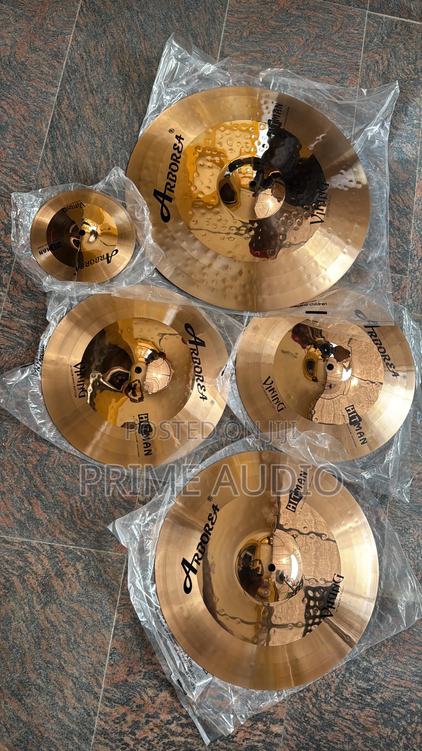 Arborea Hitman Vikings Cymbals