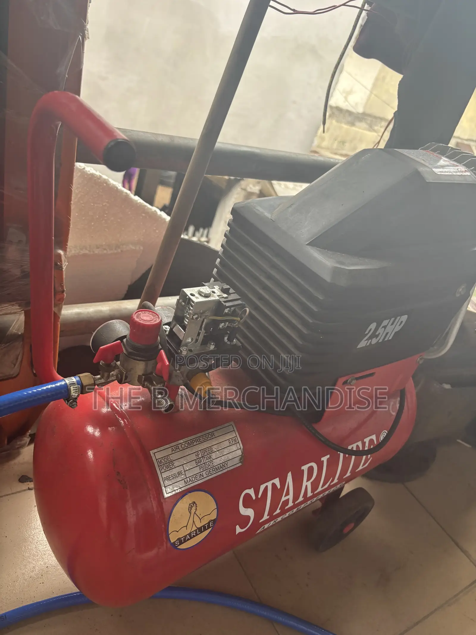 Starlite 2.5hp Portable Air Compressor