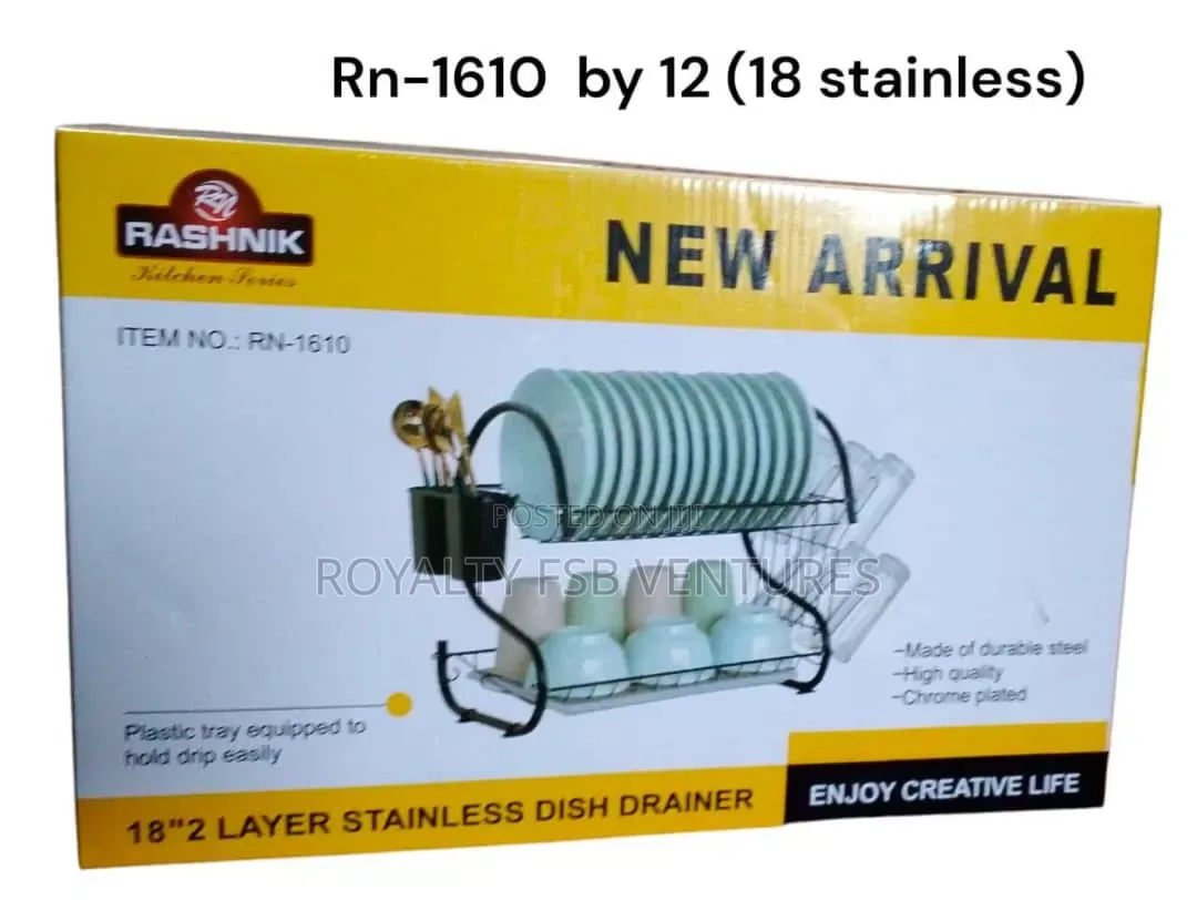 2 Step Plate Rack