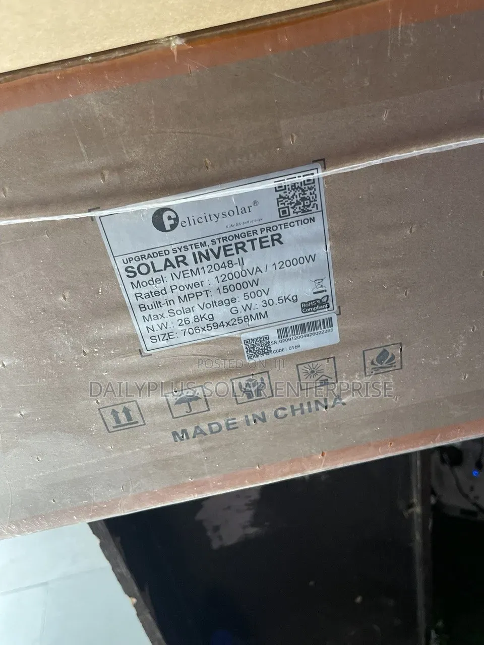 New 12kva 48v Felicity Hybrid Inverter