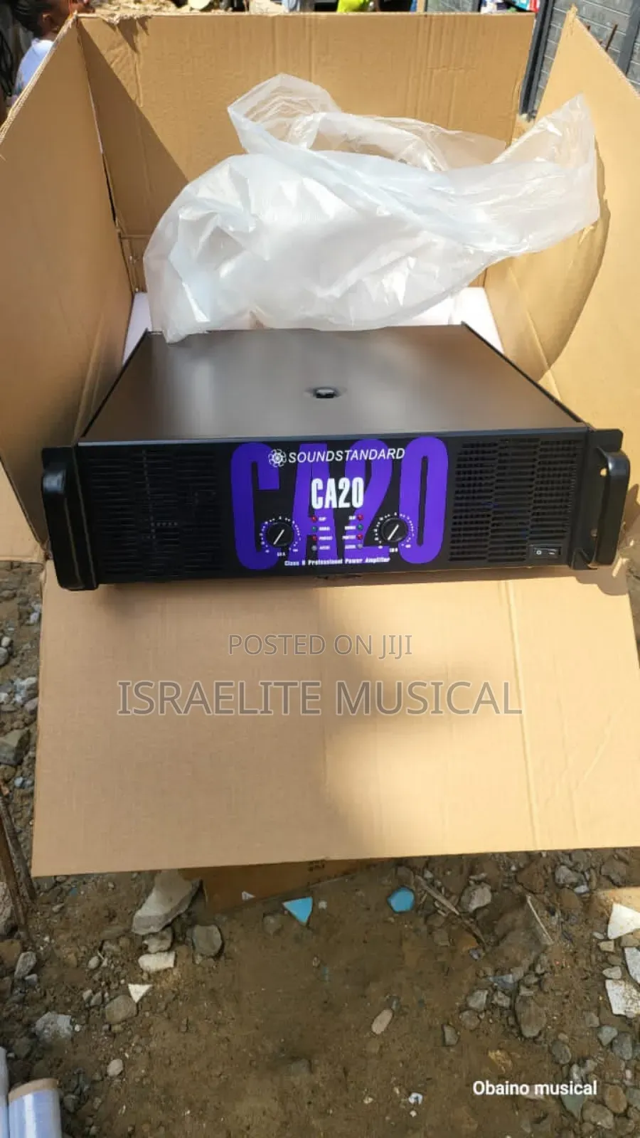 Heavy Powerful Soundstandard Power Amp Ca-20