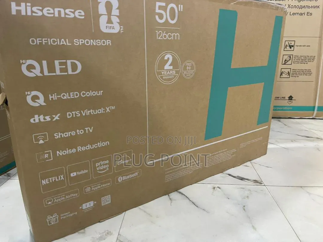 Hisense Qled 50” Smart Tv – Premium Viewing Experience