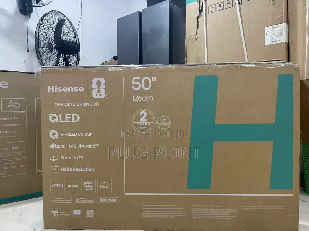 Hisense 50-Inch Smart Qled Television With HDR Support