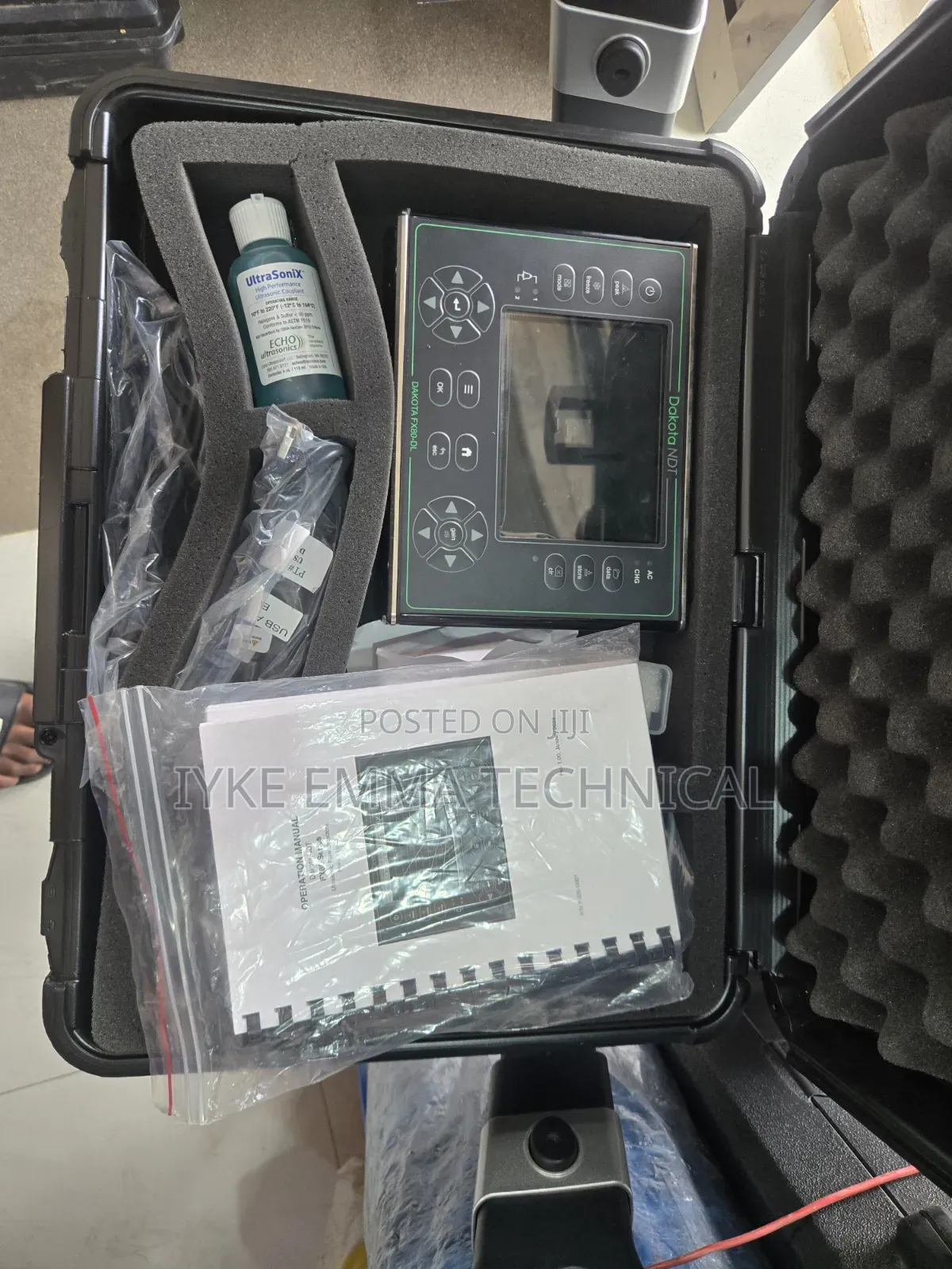 Dakota NDT Fx80-Dl Ultrasonic Flaw Detector and Thickness Gauge