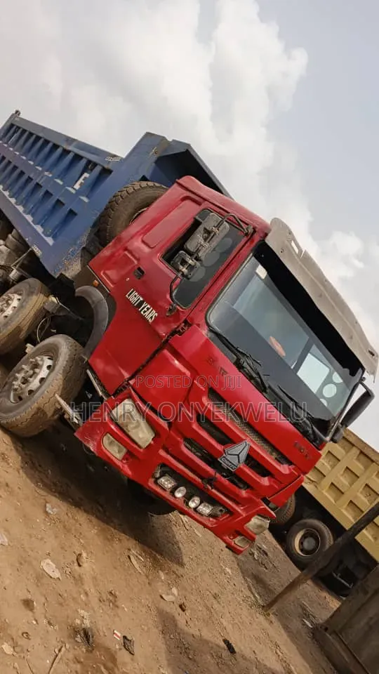 12 Tyres Howo Tipper Nigeria Used