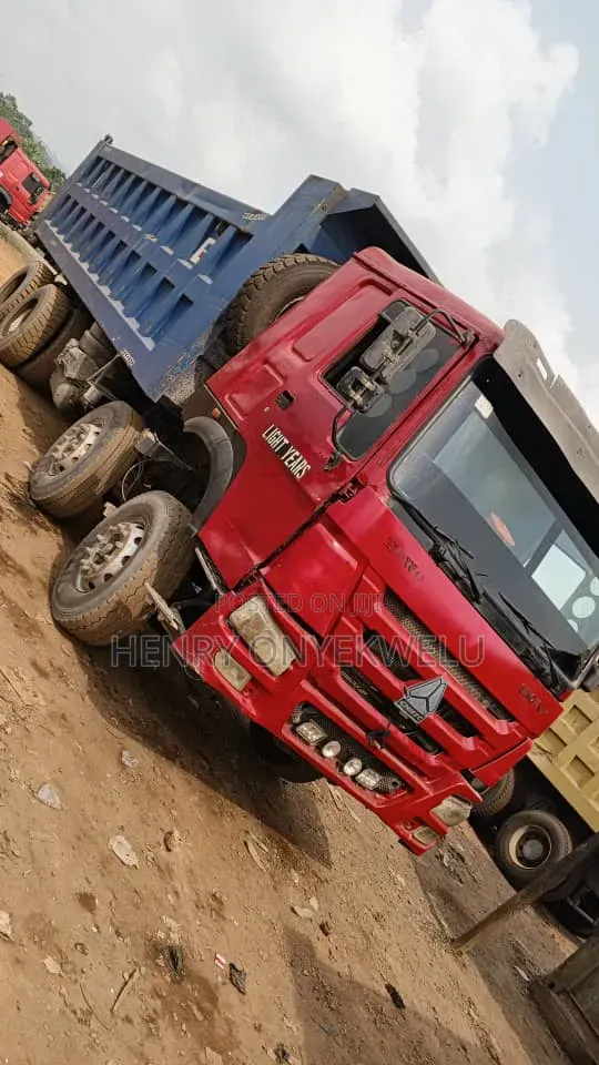 12 Tyres Howo Tipper Nigeria Used