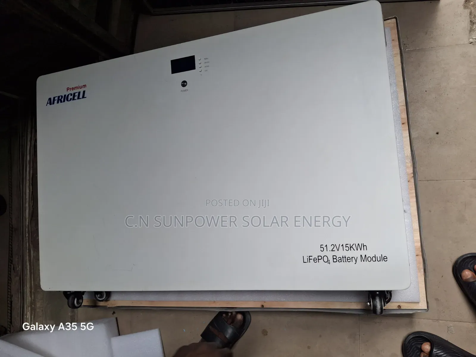 15kwh/48v Africell Lithium-Iron Phosphate Energy Storage Battery