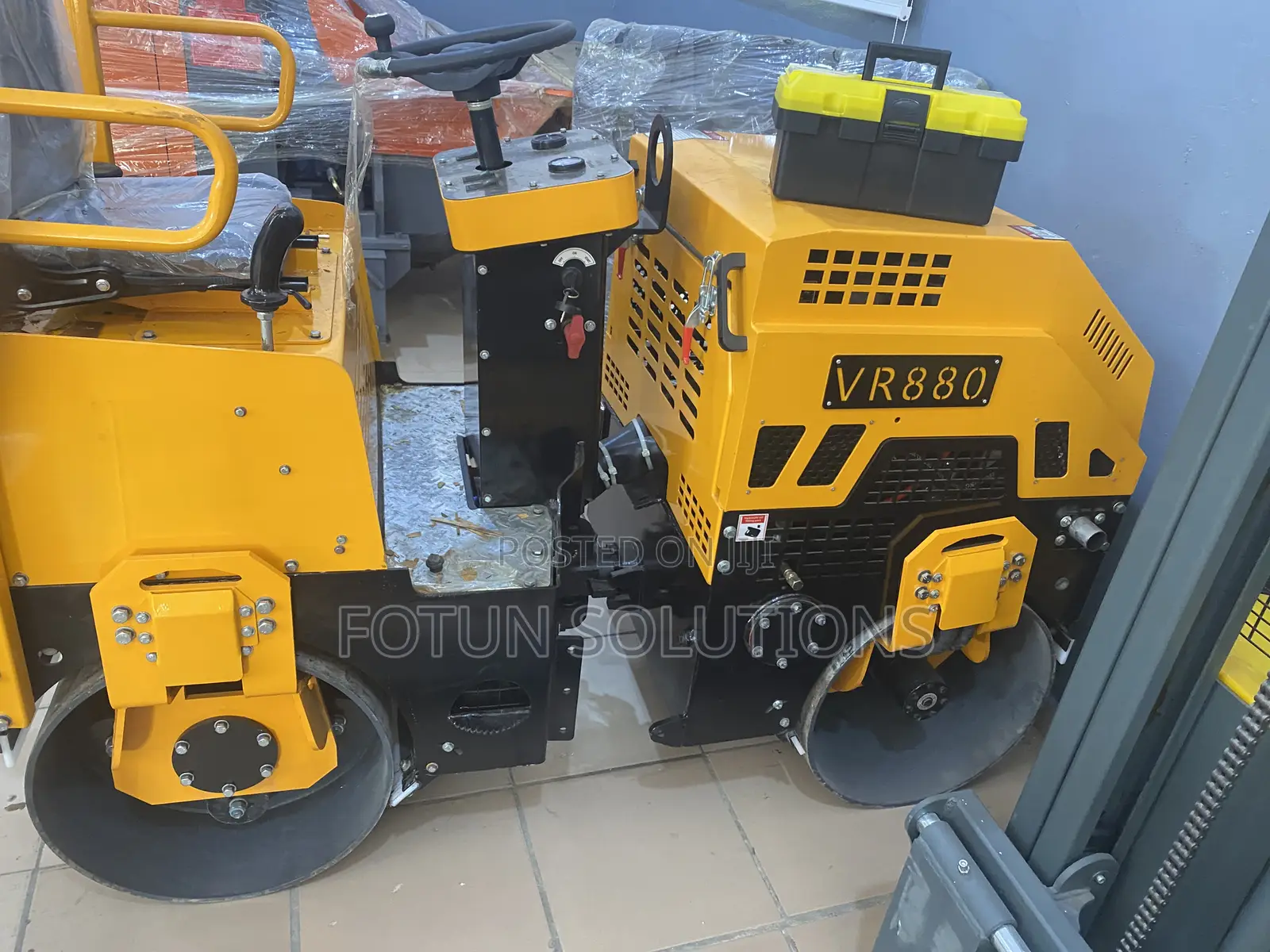 Double Drum Roller 2tons