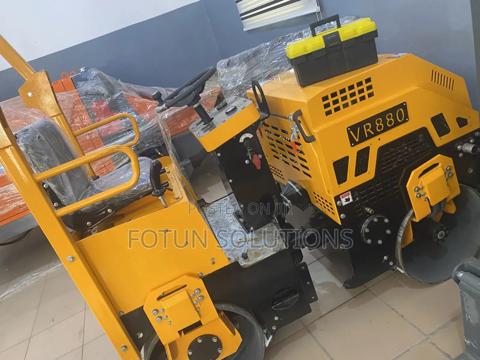 Double Drum Compactor Roller