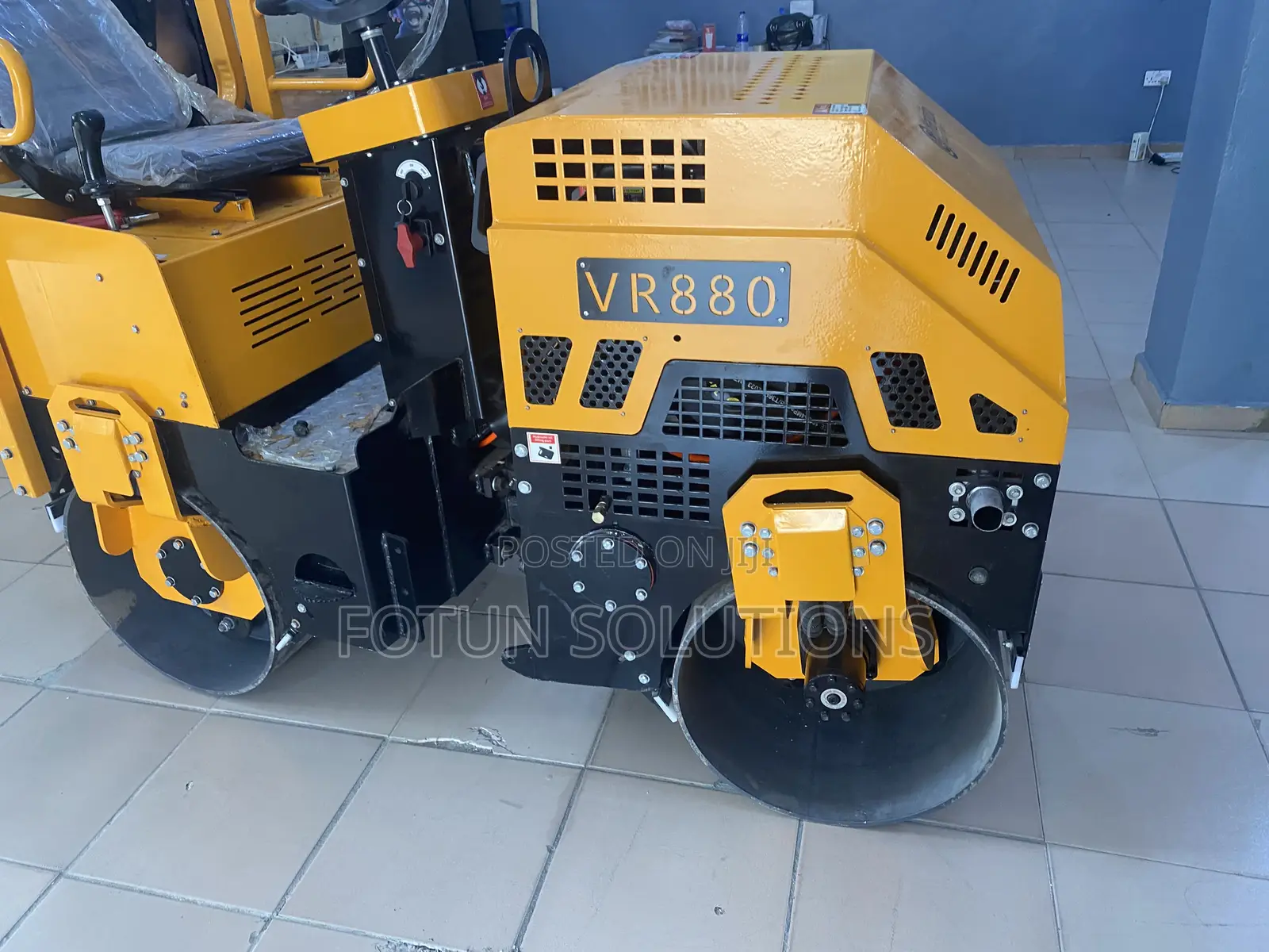 Double Drum Compactor Roller