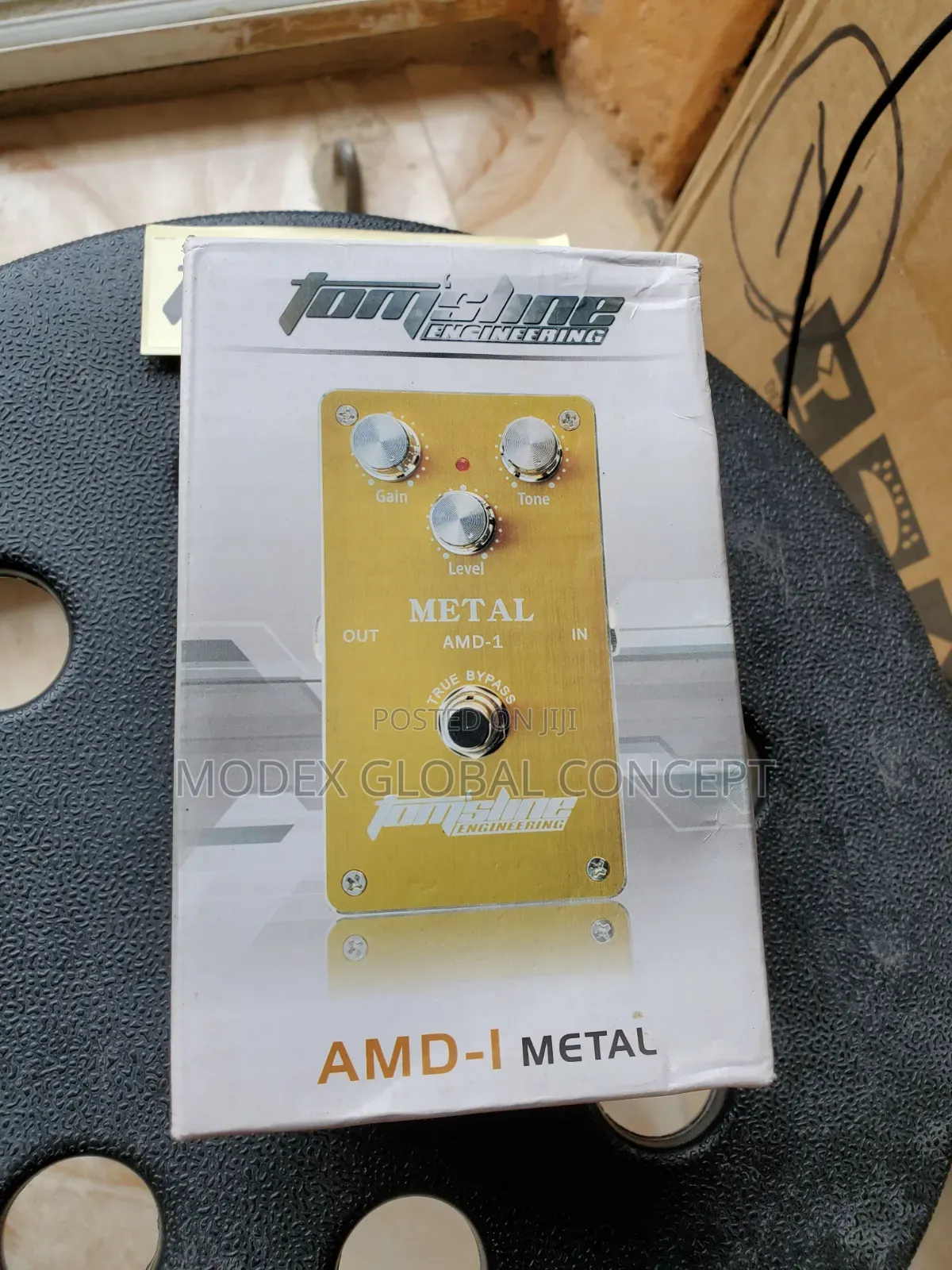 Tomsline Amd-1 Metal Distortion Pedal,