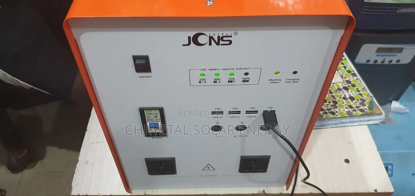 1000watts Solar Generator With Free Solar Panel, Bulbs Accessories