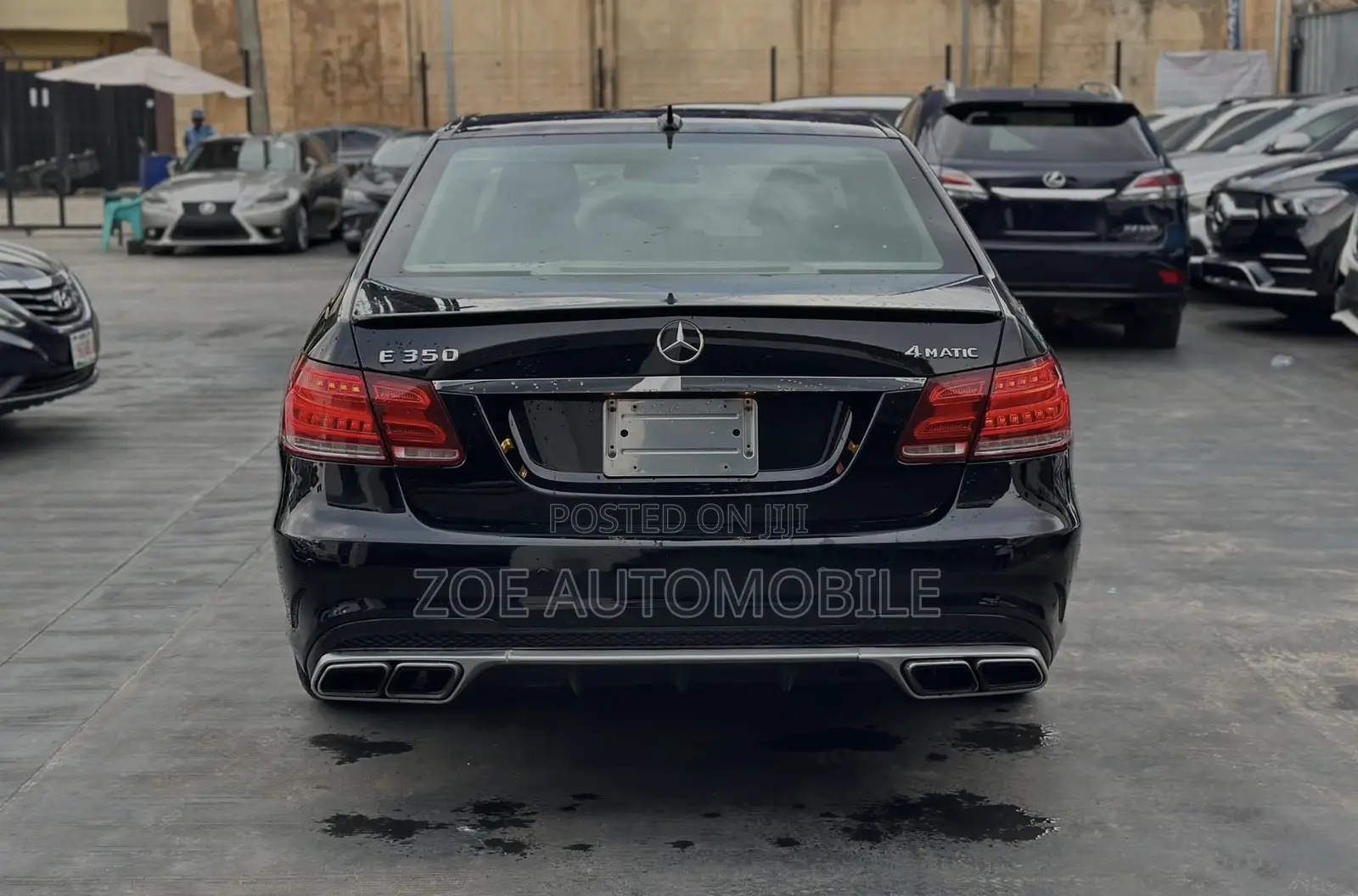 Mercedes-Benz E350 2010 Black