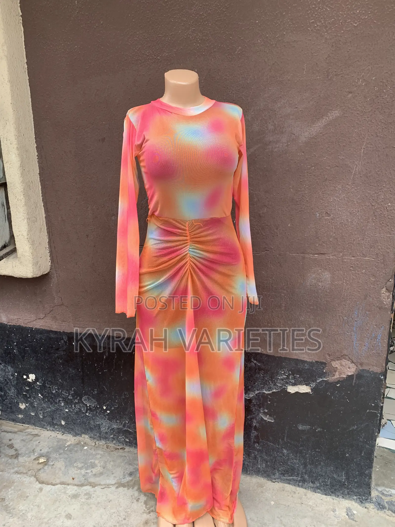 Ladies Mesh Gown